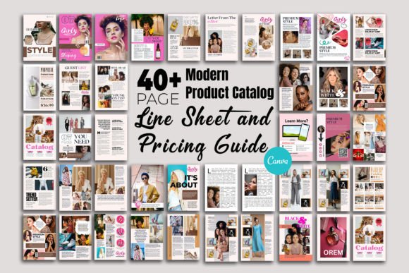 Download Modern Product Catalog &amp; Line Sheet - Catalog Collection