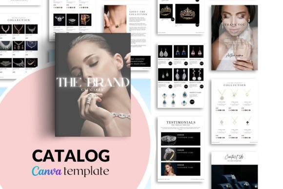 Download Editable Catalog Canva Template - Catalog Collection