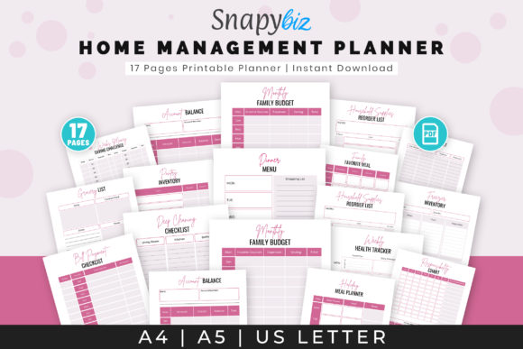 Download Home Management Planner - Premium Resources