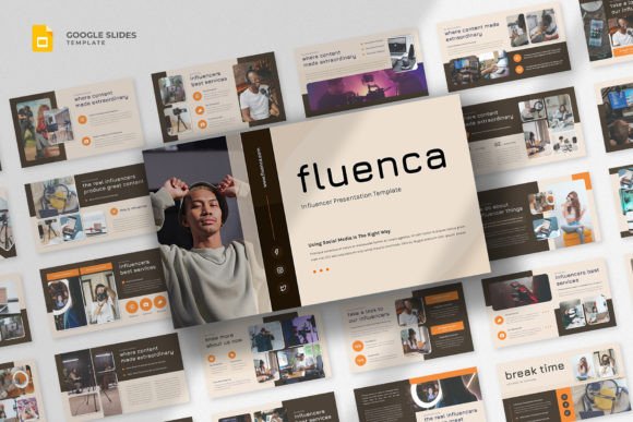 Download Influencer Content Creator Google Slides - Content creator Collection