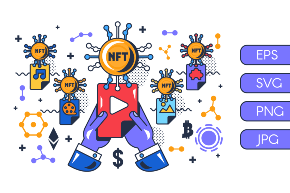 Download Buying Media NFT Business Illustration - Buy Collection